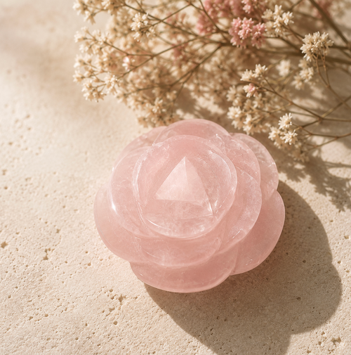 Rose Quartz Rose